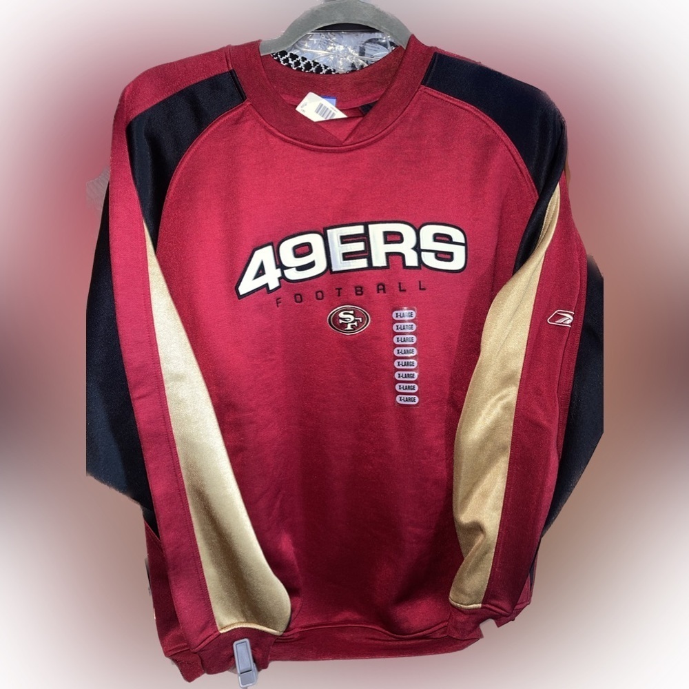 NWT Men’s XL Vintage NFL On Field Team Apparel Sweatshirt